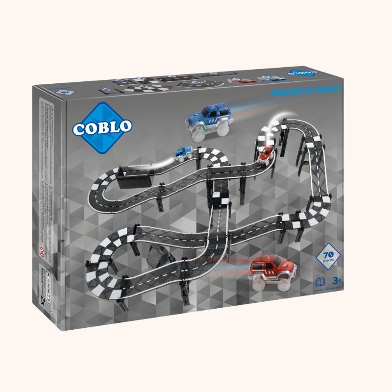 Coblo Racebaan Zwart - 70 stuks