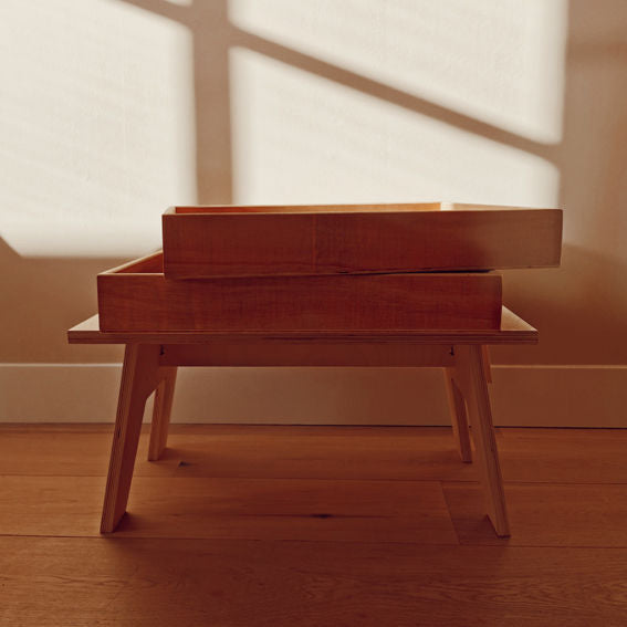 Houten speelbak