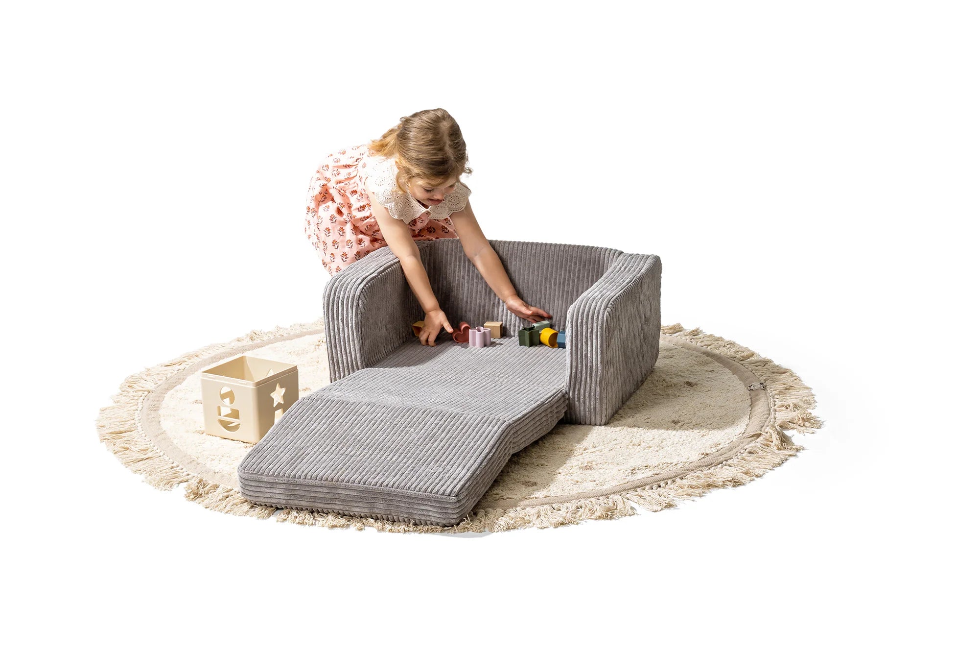 Kinderfauteuil Lumi – Corduroy