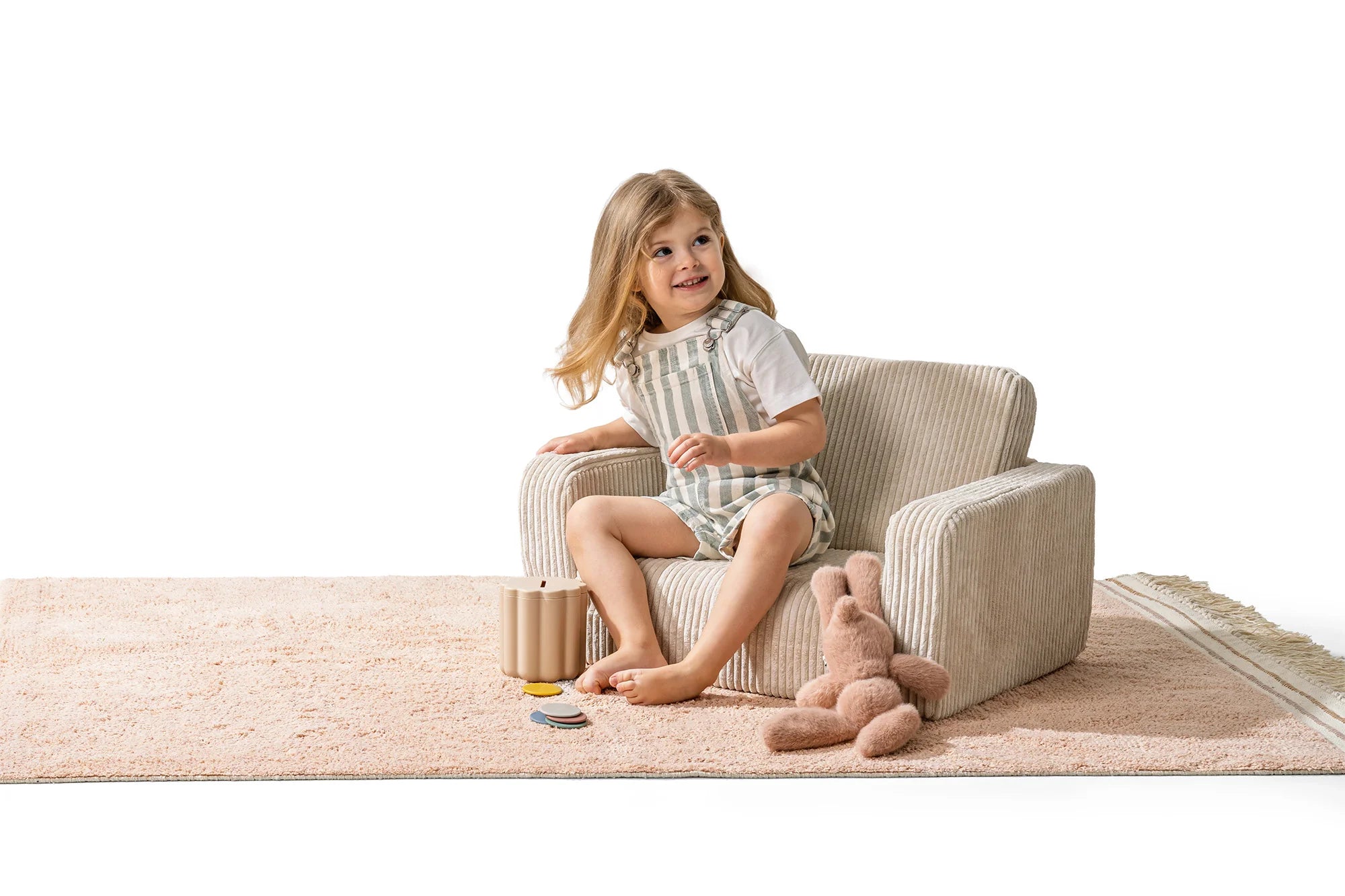 Kinderfauteuil Lumi – Corduroy