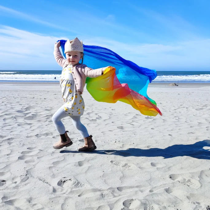 Speeldoek Regenboog – zacht voor de huid, groots voor de fantasie