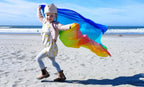 Regenboog Speeldoek – Zacht Biologisch Katoen (50 x 50 cm)
