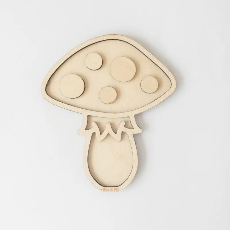 Paddestoel vulvorm