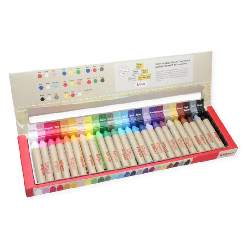 Kitpas raamkrijtjes - 24stuks