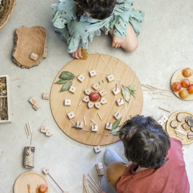 Trígonos Mini M – Creatief houten constructiespel dat verwondering wekt
