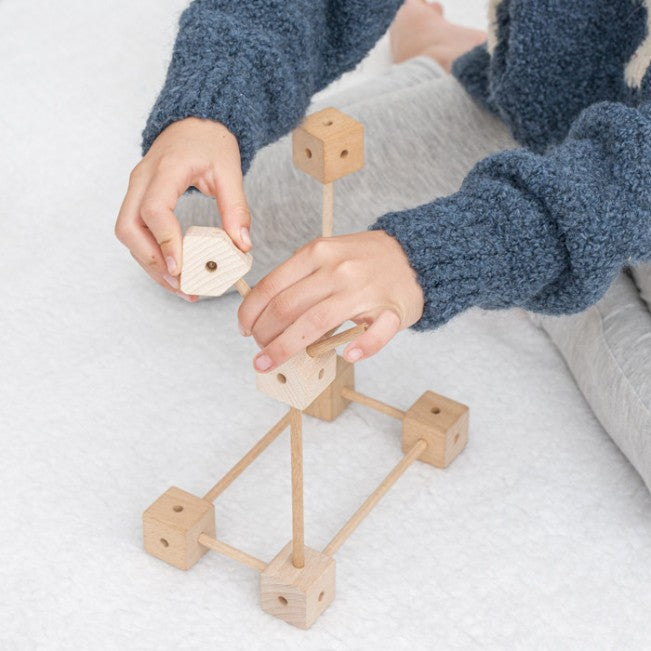 Trígonos Mini L– houten constructiespel (4+)