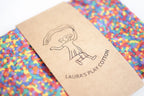 Speeldoek Confetti Rainbow – 50 x 50 cm